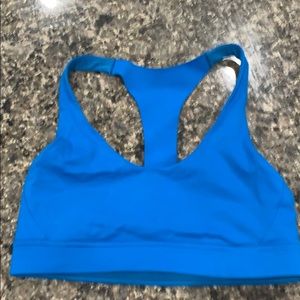 blue break free lululemon bra